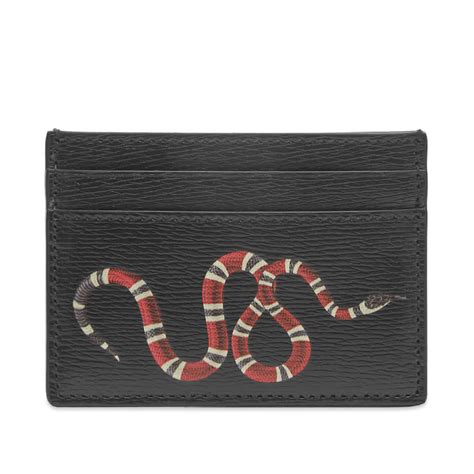 gucci black cardholder 451277|gucci card holder with snake.